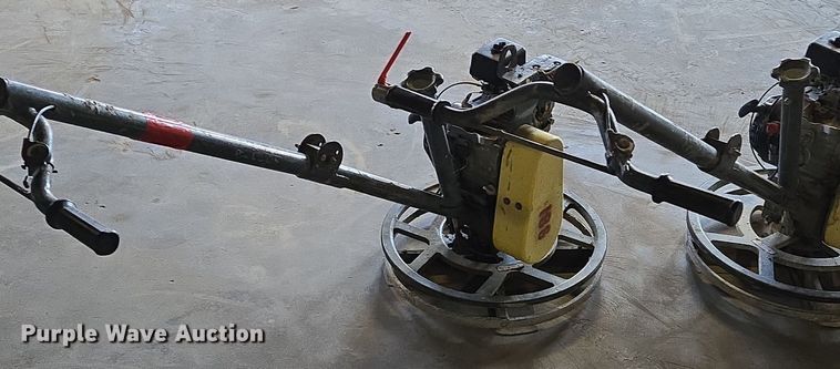 image for item EQ3813 (2) Wacker Neuson CT24-4A power trowels 