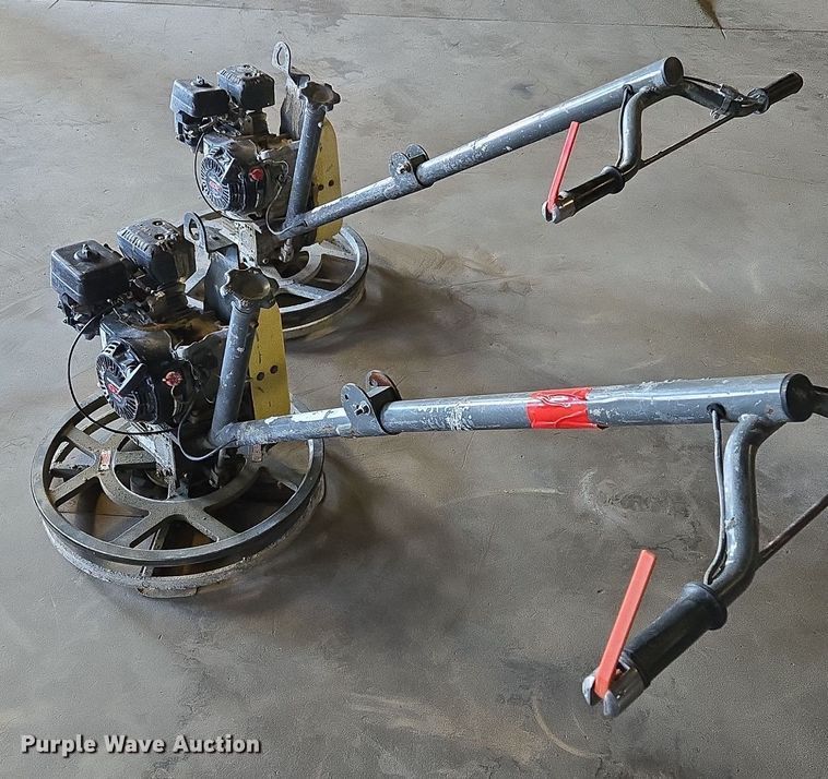 image for item EQ3813 (2) Wacker Neuson CT24-4A power trowels 