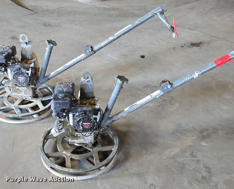 image for item EQ3813 (2) Wacker Neuson CT24-4A power trowels 