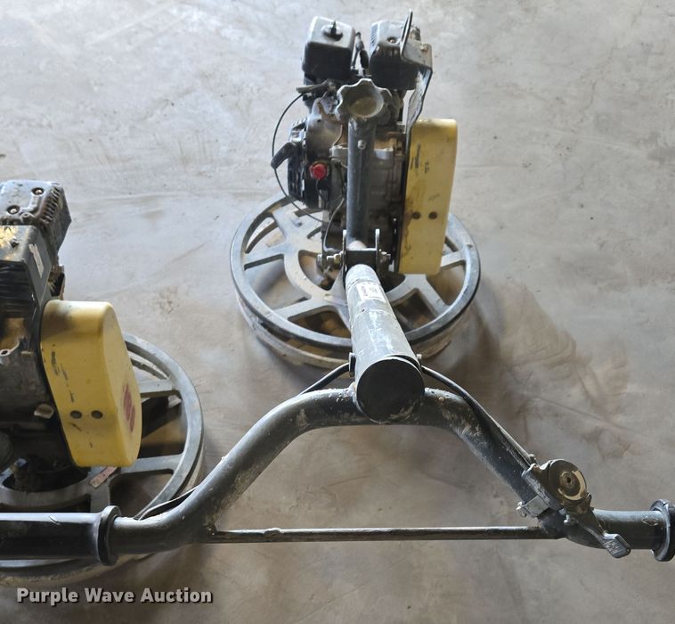 image for item EQ3813 (2) Wacker Neuson CT24-4A power trowels 