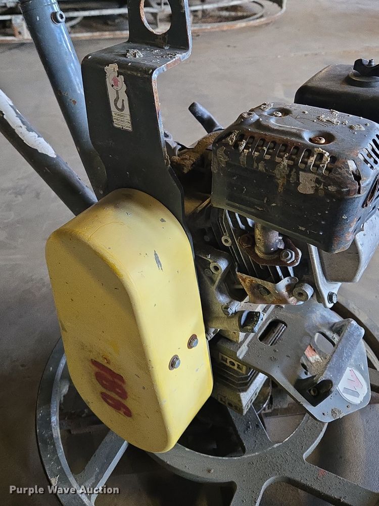 image for item EQ3813 (2) Wacker Neuson CT24-4A power trowels 