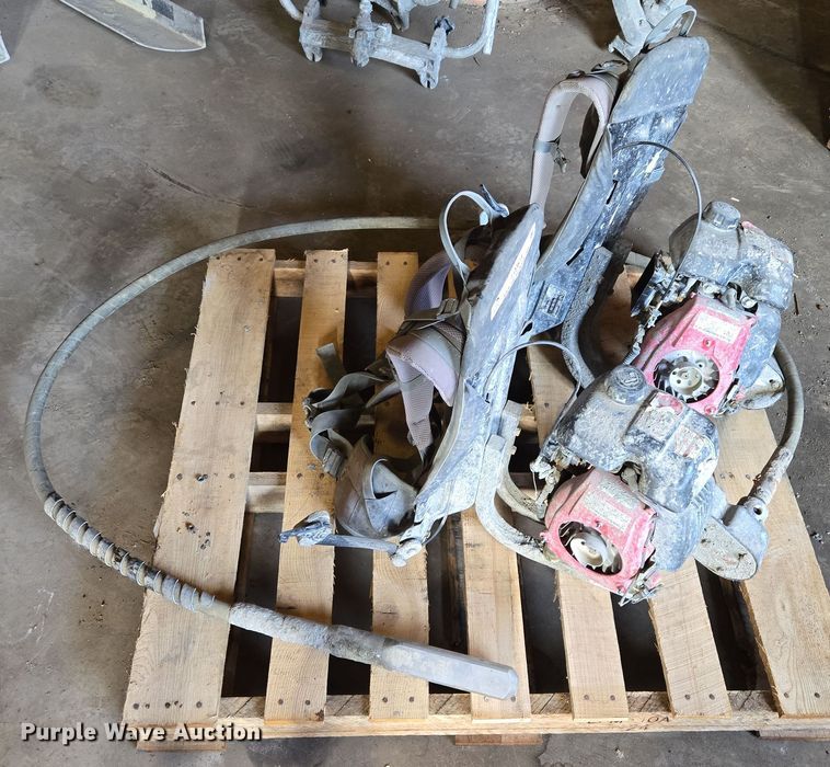 image for item EQ3814 (2) Wacker Neuson backpack concrete vibrators