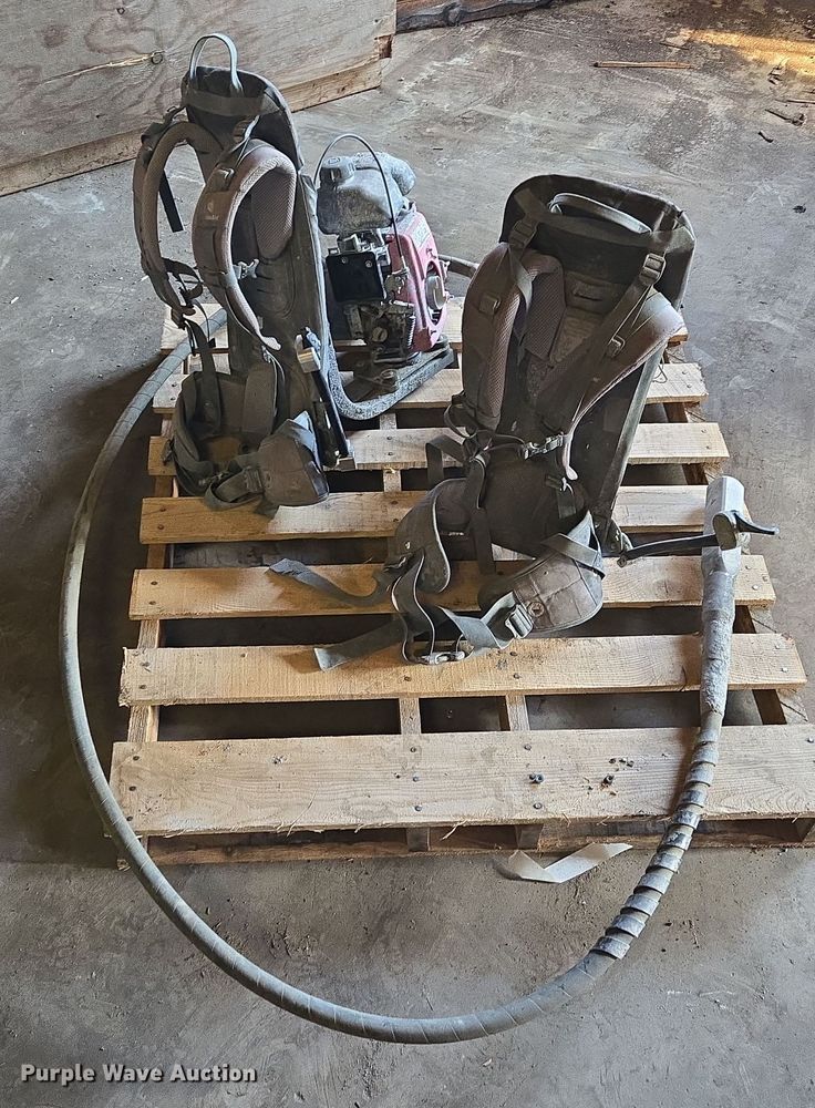 image for item EQ3814 (2) Wacker Neuson backpack concrete vibrators