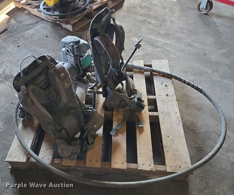 image for item EQ3814 (2) Wacker Neuson backpack concrete vibrators