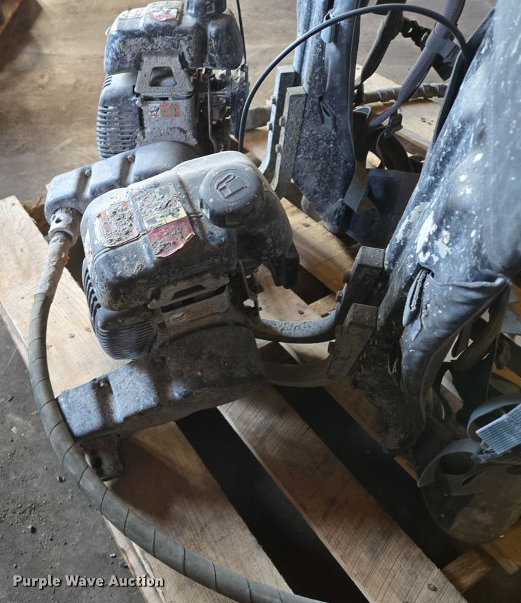 image for item EQ3814 (2) Wacker Neuson backpack concrete vibrators