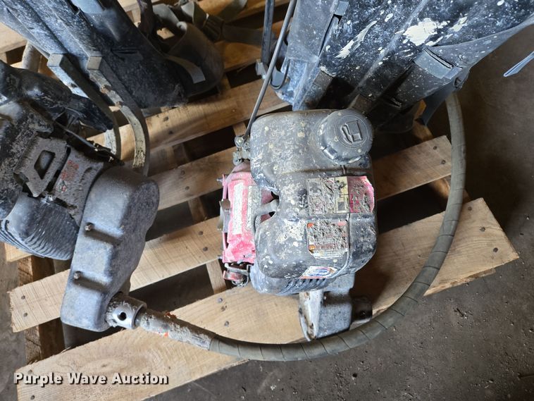 image for item EQ3814 (2) Wacker Neuson backpack concrete vibrators