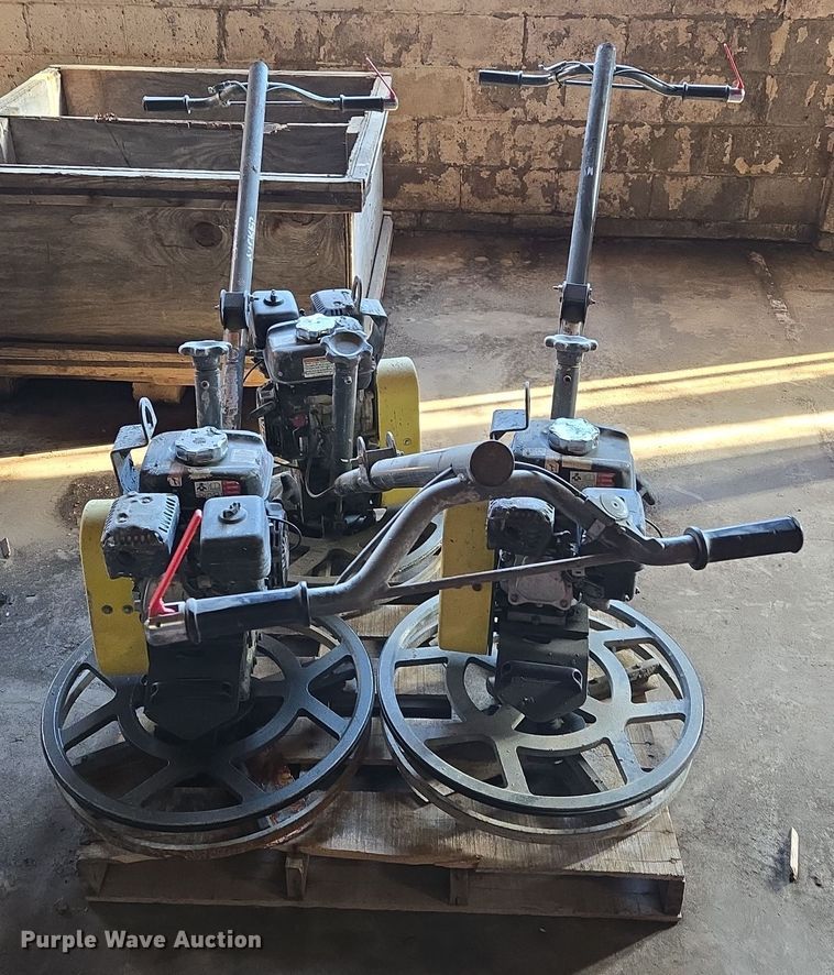 image for item EQ3816 (3) Wacker Neuson CT24-4A power trowels