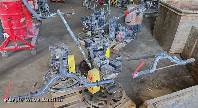 image for item EQ3816 (3) Wacker Neuson CT24-4A power trowels