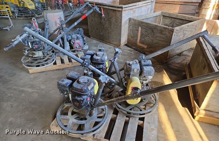 image for item EQ3816 (3) Wacker Neuson CT24-4A power trowels