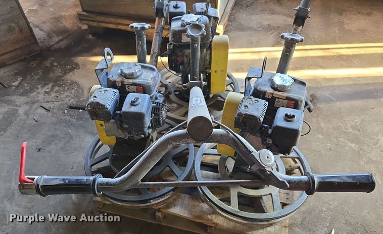 image for item EQ3816 (3) Wacker Neuson CT24-4A power trowels