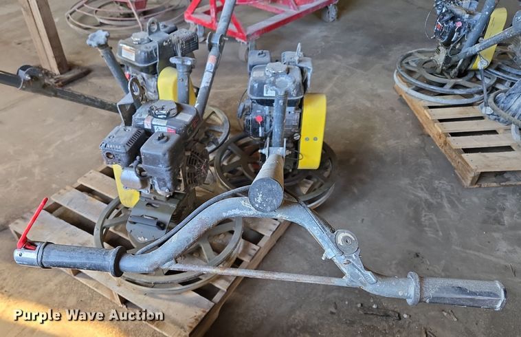 image for item EQ3816 (3) Wacker Neuson CT24-4A power trowels