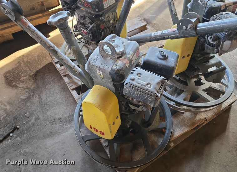 image for item EQ3816 (3) Wacker Neuson CT24-4A power trowels