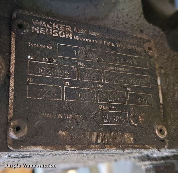 image for item EQ3816 (3) Wacker Neuson CT24-4A power trowels