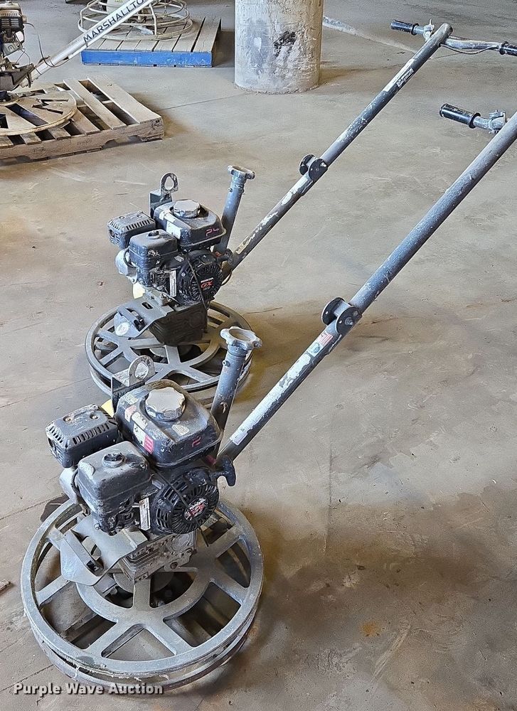 image for item EQ3821 (2) Wacker Neuson CT24-4A power trowels