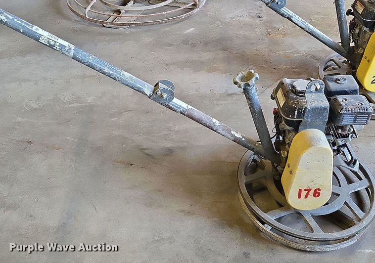 image for item EQ3821 (2) Wacker Neuson CT24-4A power trowels