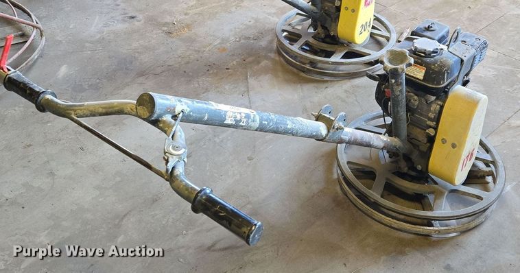 image for item EQ3821 (2) Wacker Neuson CT24-4A power trowels