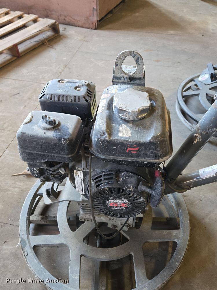 image for item EQ3821 (2) Wacker Neuson CT24-4A power trowels