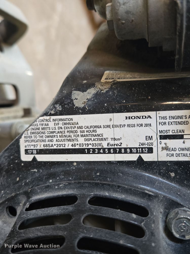 image for item EQ3821 (2) Wacker Neuson CT24-4A power trowels