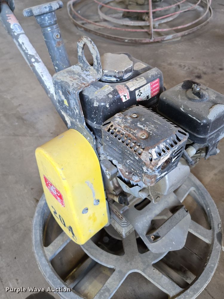 image for item EQ3821 (2) Wacker Neuson CT24-4A power trowels