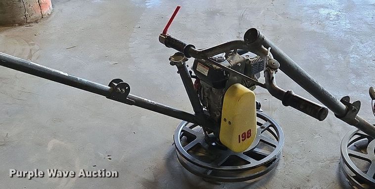 image for item EQ3822 (2) Wacker Neuson CT24-4A power trowels