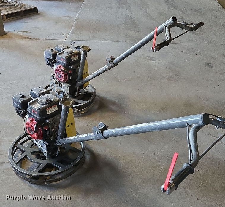 image for item EQ3822 (2) Wacker Neuson CT24-4A power trowels