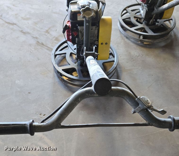 image for item EQ3822 (2) Wacker Neuson CT24-4A power trowels