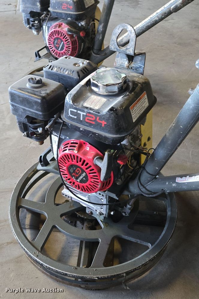 image for item EQ3822 (2) Wacker Neuson CT24-4A power trowels