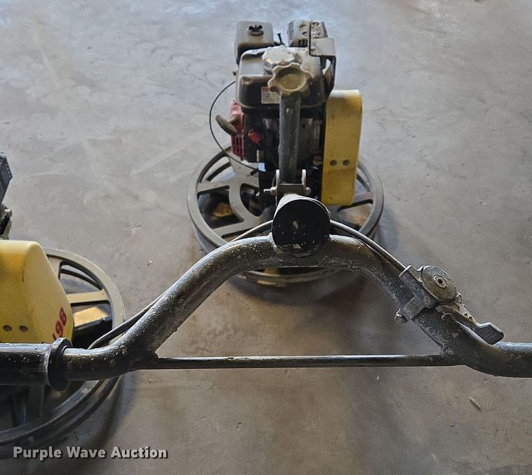image for item EQ3822 (2) Wacker Neuson CT24-4A power trowels