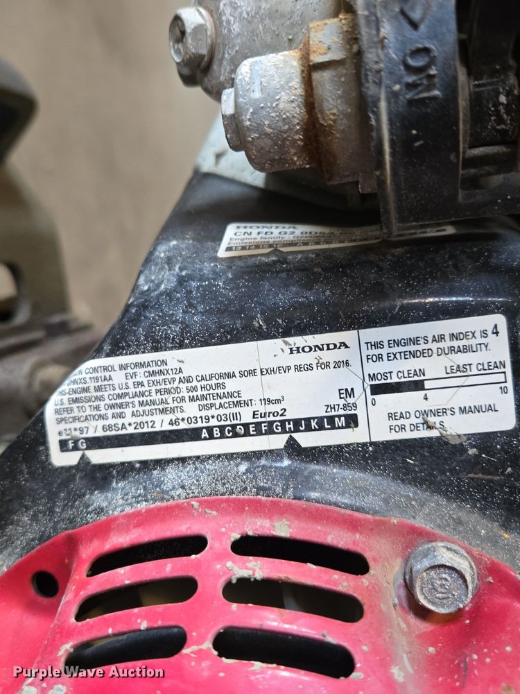 image for item EQ3822 (2) Wacker Neuson CT24-4A power trowels