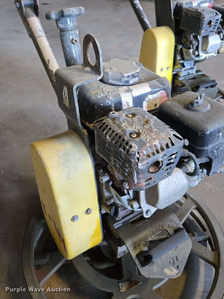 image for item EQ3822 (2) Wacker Neuson CT24-4A power trowels