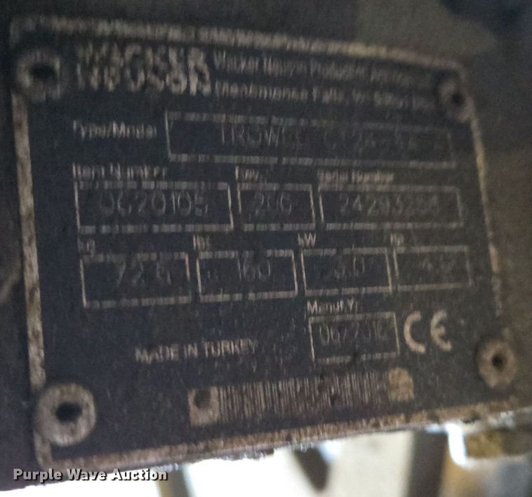 image for item EQ3822 (2) Wacker Neuson CT24-4A power trowels