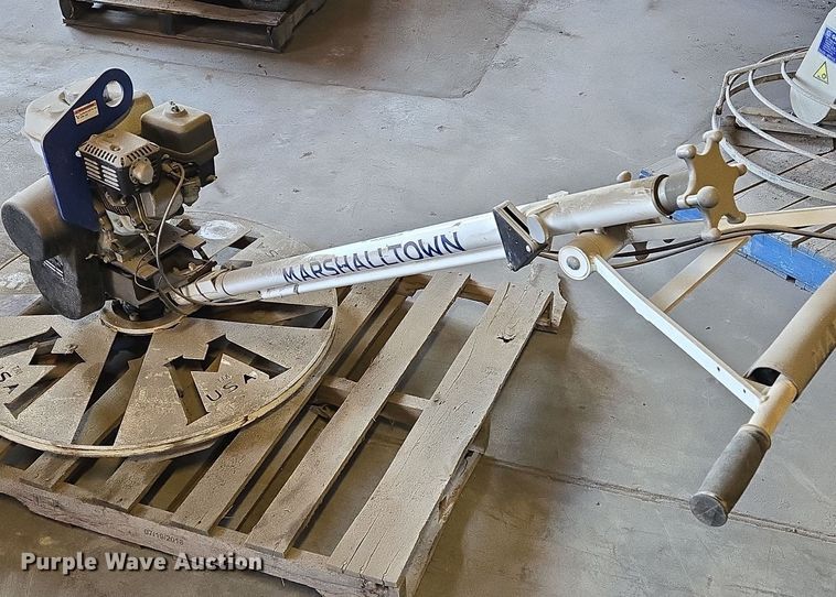 image for item EQ3823 MarshallTown power trowel