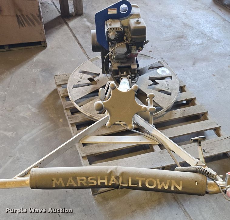 image for item EQ3823 MarshallTown power trowel