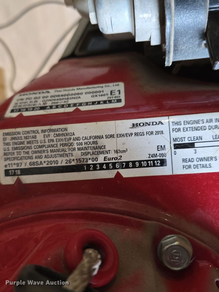 image for item EQ3823 MarshallTown power trowel