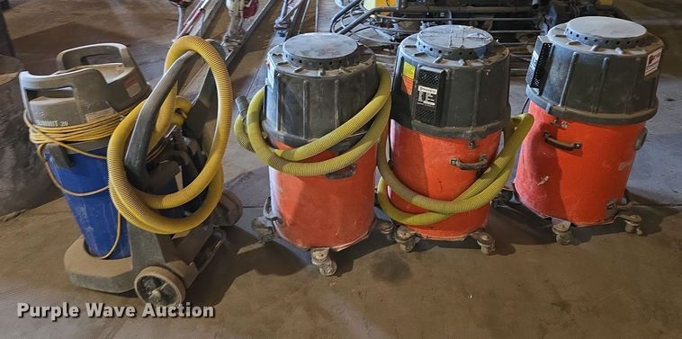 image for item EQ3831 (4) vacuums 