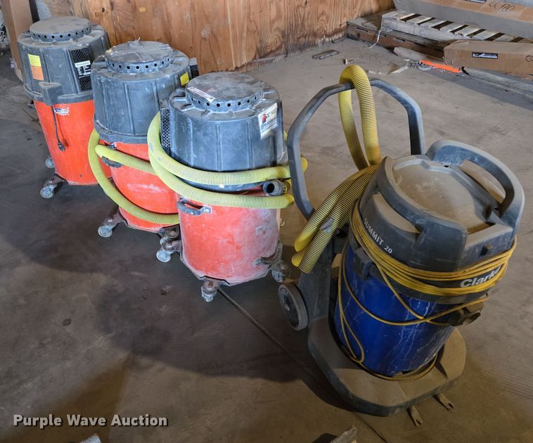 image for item EQ3831 (4) vacuums 