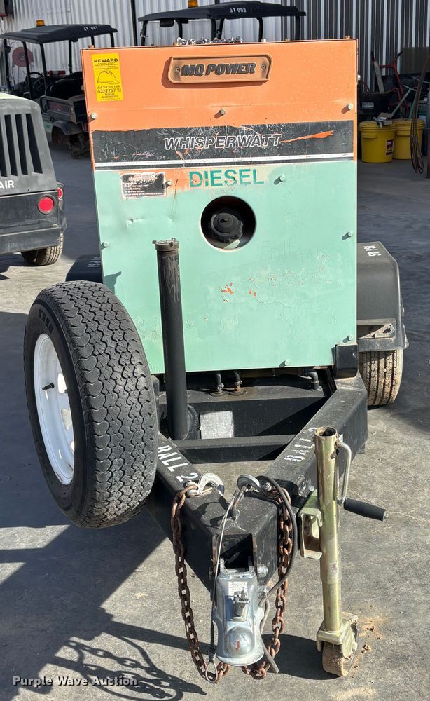 image for item EQ6002 Whisperwatt DCA 25SSIU generator