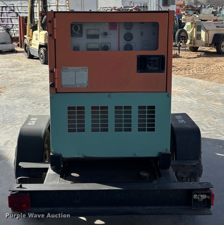 image for item EQ6002 Whisperwatt DCA 25SSIU generator