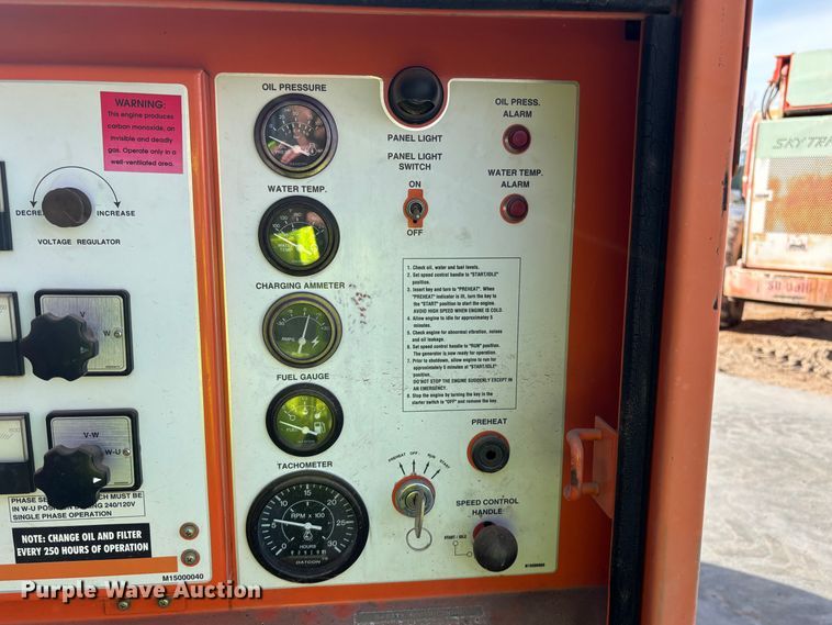 image for item EQ6002 Whisperwatt DCA 25SSIU generator