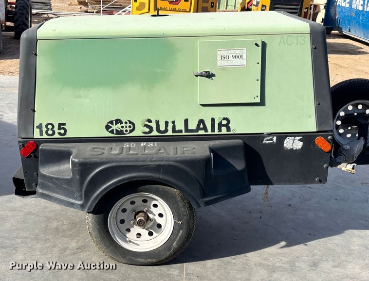 image for item EQ6003 Sullair 185 JD air compressor