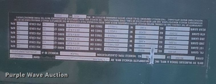 image for item ER4579 2006 Sterling L9500 flatbed truck