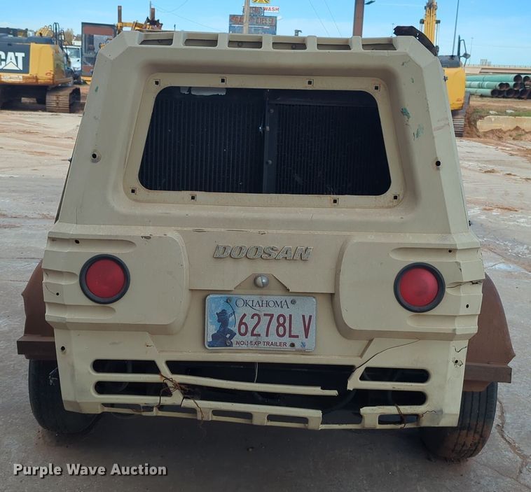 image for item ER4595 2013 Doosan P185 air compressor