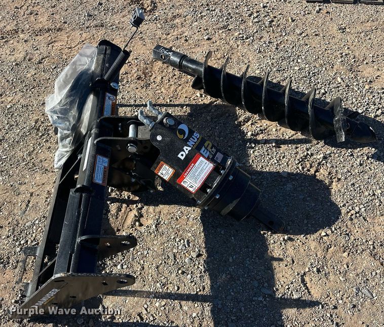 image for item ER4631 Danuser EP615 skid steer auger