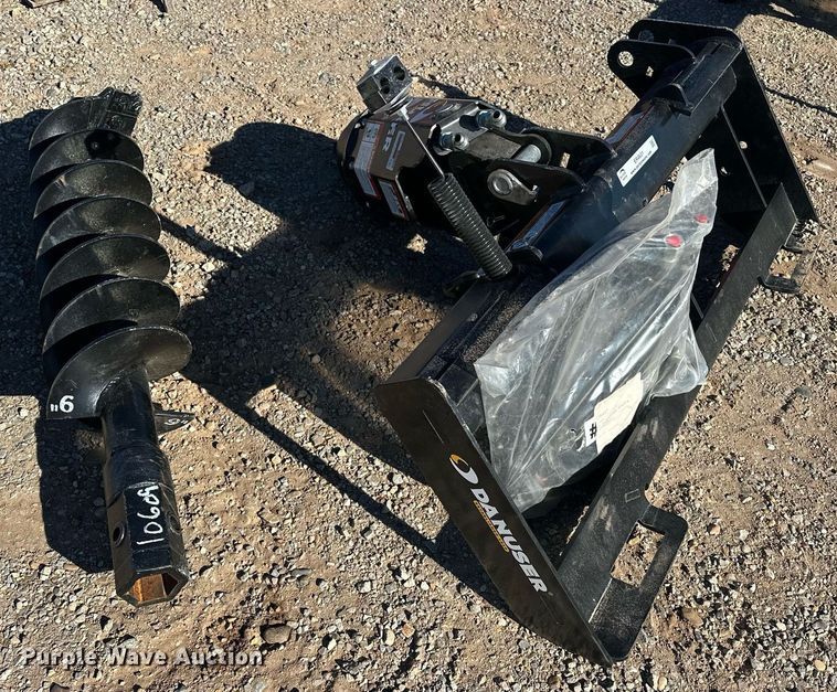 image for item ER4631 Danuser EP615 skid steer auger