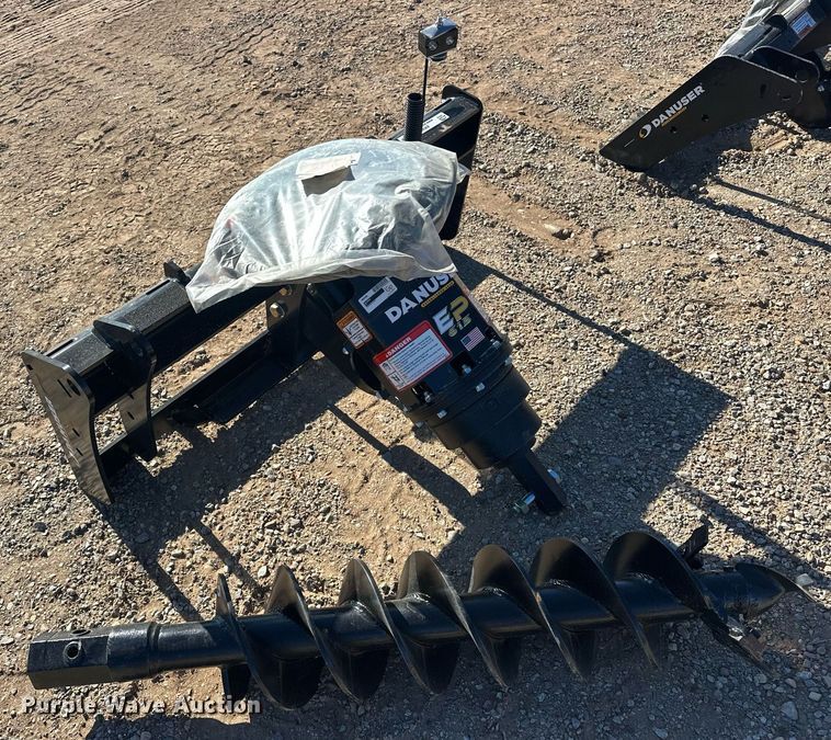 image for item ER4632 Danuser EP615 skid steer auger
