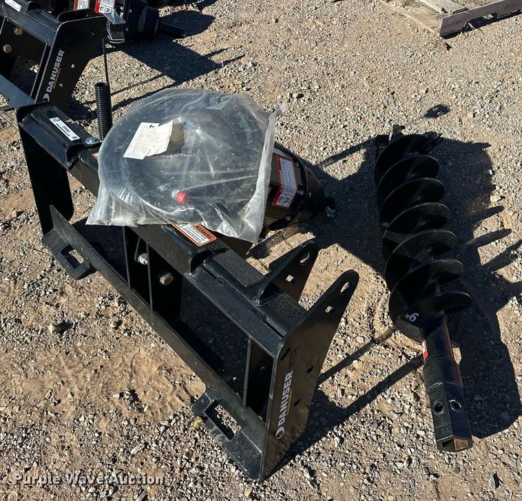 image for item ER4632 Danuser EP615 skid steer auger