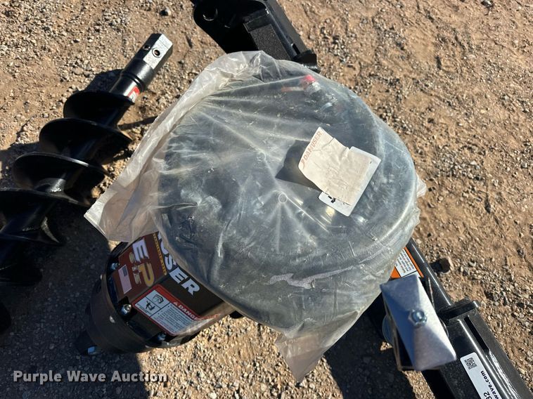 image for item ER4632 Danuser EP615 skid steer auger