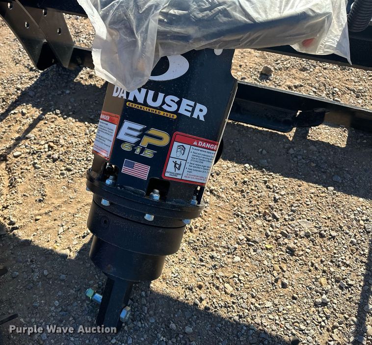 image for item ER4632 Danuser EP615 skid steer auger