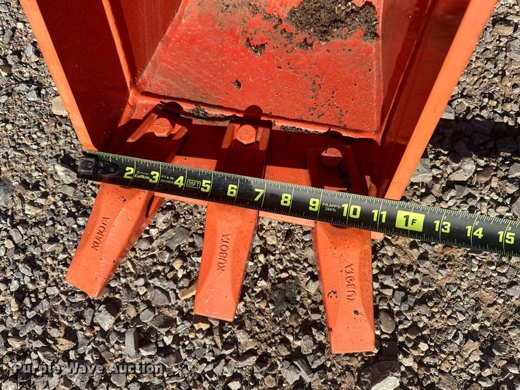 image for item ER4651 Kubota BT1951A excavator bucket
