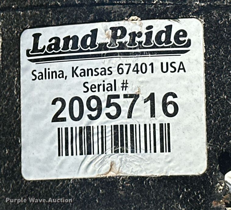 image for item ER4654 Land Pride HD25 skid steer auger
